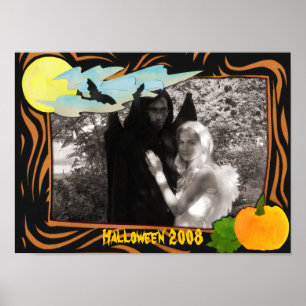 Poster Modèle d'Halloween