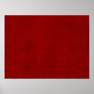 Poster Modèle du papier de parchemin de Noël Crimson roug