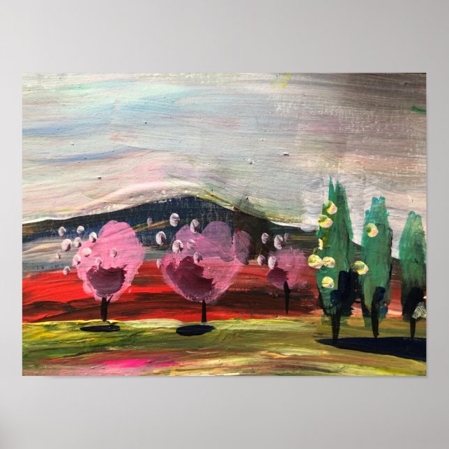 Poster Modèle moderne (Devant)