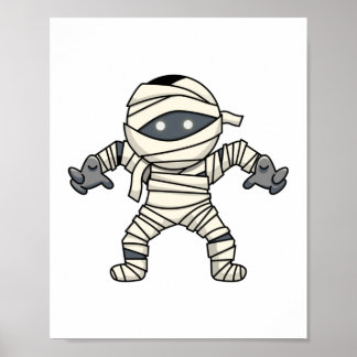 Poster modèle momie égyptienne