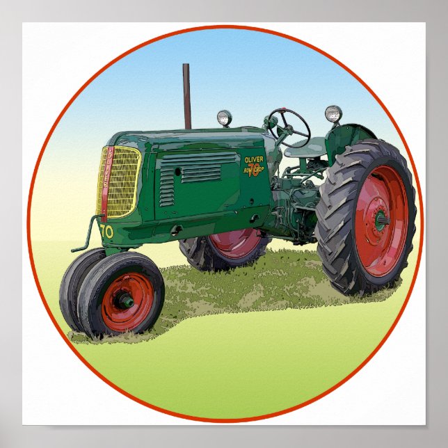 Poster Modèle Oliver 70 (Devant)