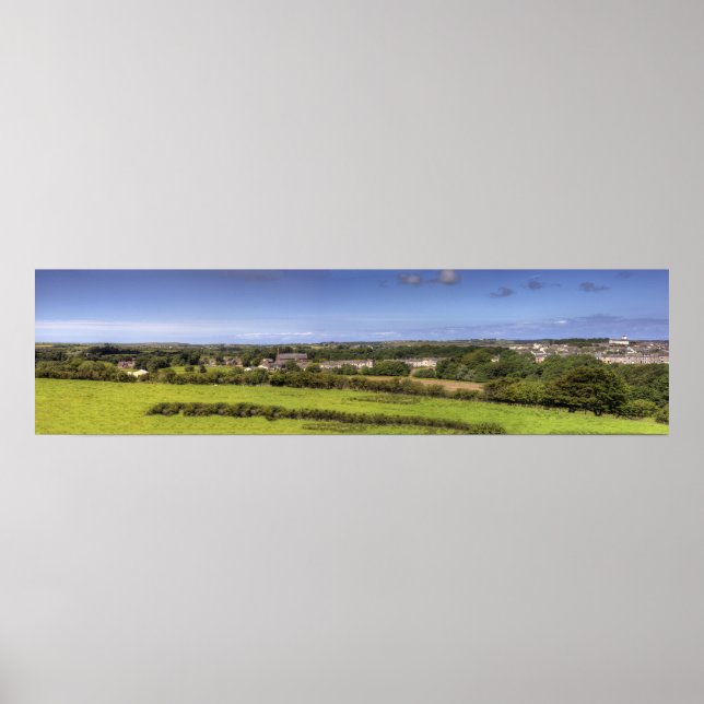 Poster Modèle Panorama ferroviaire (Devant)