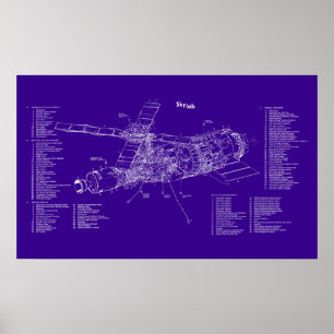 Poster Modèle Skylab