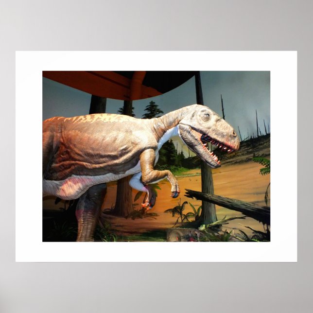 Poster Modèle T. rex (Devant)