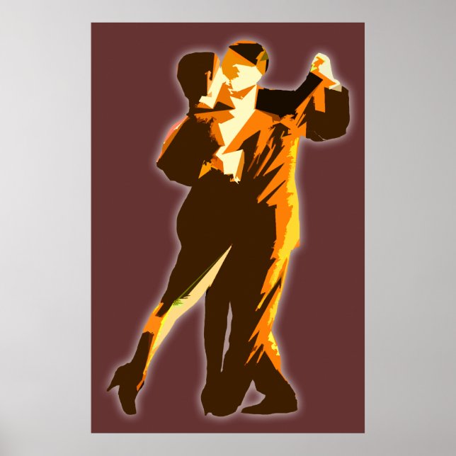 poster modern3 orange (Front)