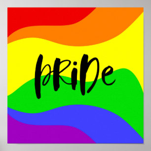 Poster Modern Pride Rainbow
