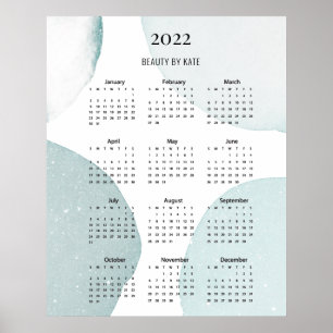 Poster moderne, Calender 2022