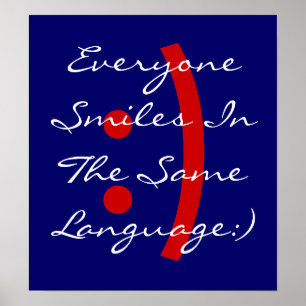 POSTER Moderne CRC Paire originale Même langue