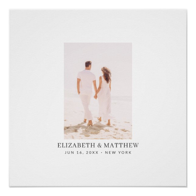 Poster Moderne minimaliste chic photo alternative livre d (Devant)
