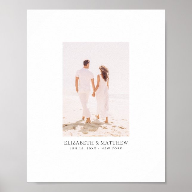 Poster Moderne minimaliste chic photo alternative livre d (Devant)
