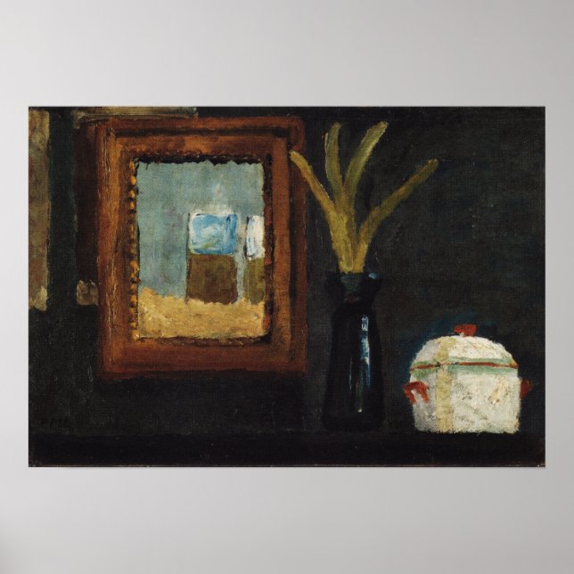Poster Modersohn-Becker - Bol À Sucre Et Hyacinth (Devant)