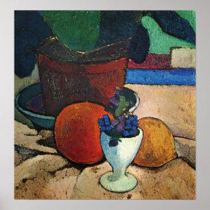 Poster Modersohn-Becker - Vie Toujours Avec Citron Plante