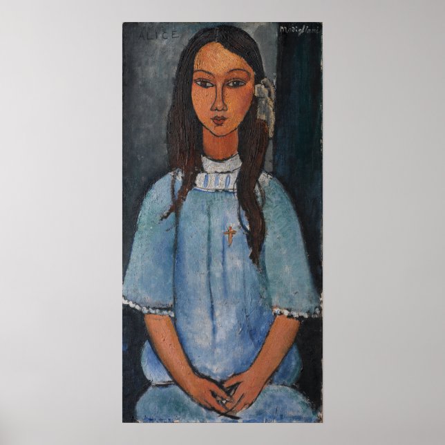 Poster Modigliani - Alice 1915 (Devant)