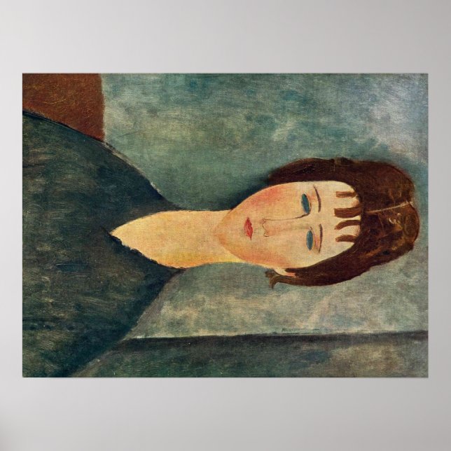 Poster Modigliani Amedeo Portrait (Devant)