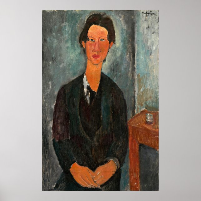 Poster Modigliani - Chaim Soutine 1917 (Devant)