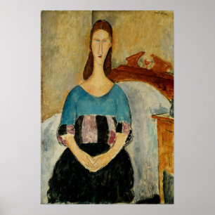 Poster Modigliani - Jeanne Hebuterne 1919