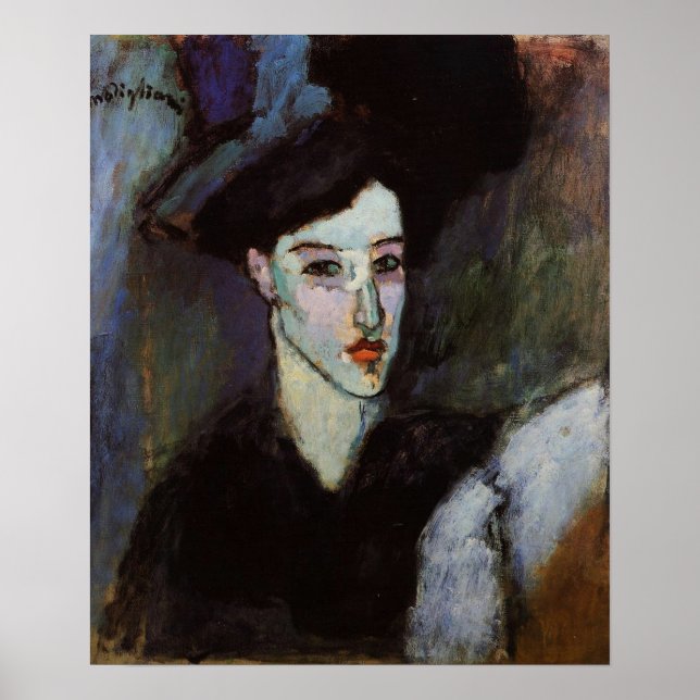 Poster Modigliani - La Juive 1908 (Devant)