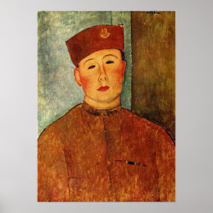 Poster Modigliani - Le Zouave 1918