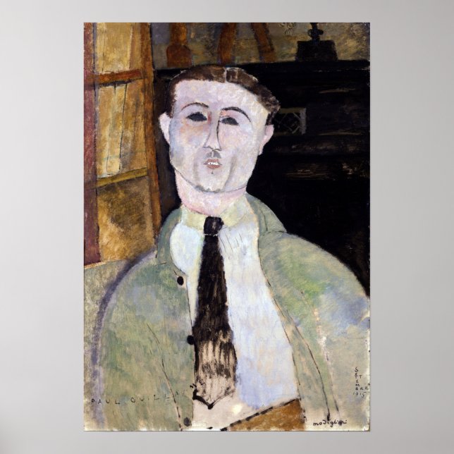 Poster Modigliani - Paul Guillaume (Devant)