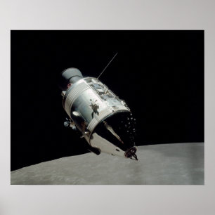 Poster Module de commande Apollo 17