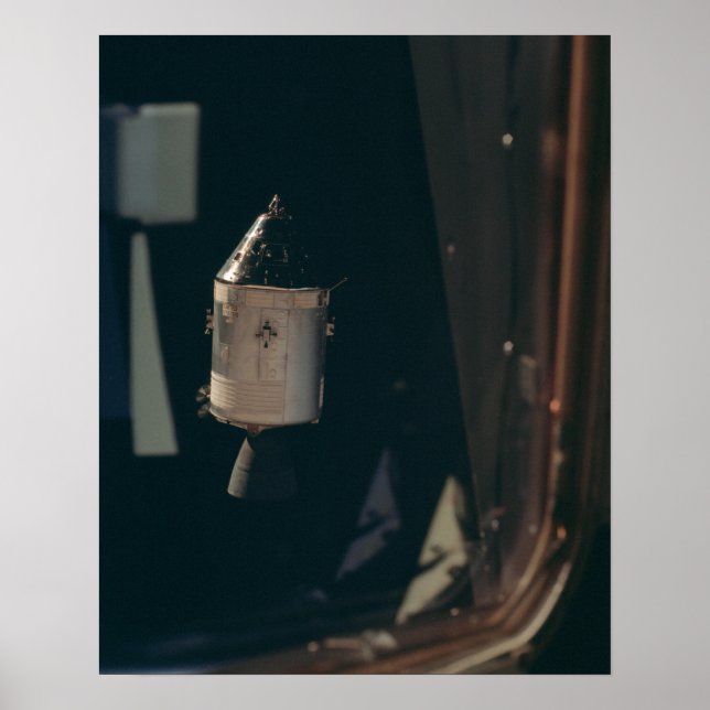 Poster Module de commande et de service Apollo 9 visualis (Devant)