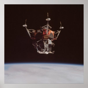 Poster Module lunaire Apollo 9 "Spider"