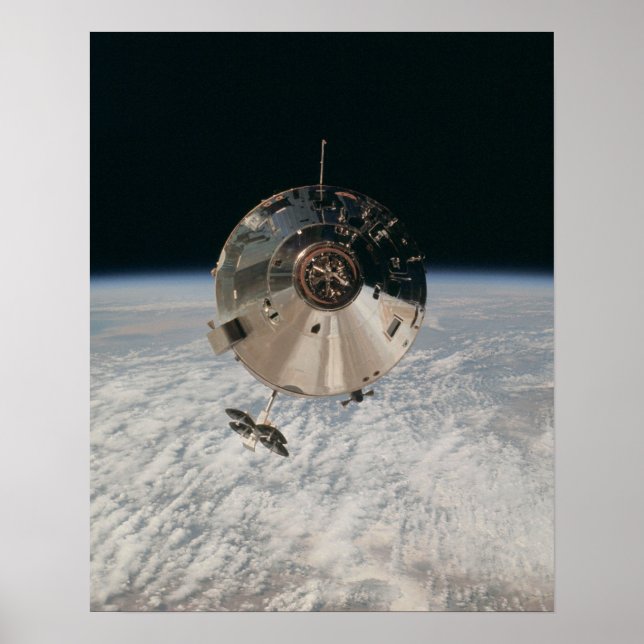 Poster Modules de commande et de service Apollo 9 (Devant)