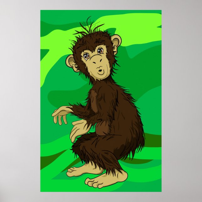 Poster Moe Monkey (Devant)