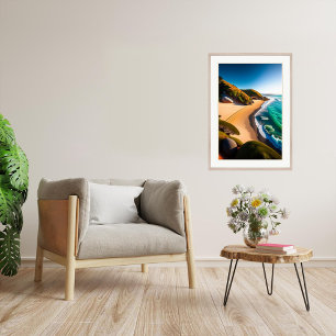 Poster Moeraki - Canvas Art Print