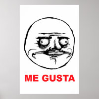 moi gusta face rage face mème humour lol rofl