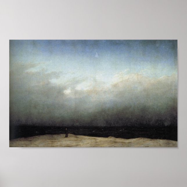 Poster Moine En Bord De Mer (Devant)