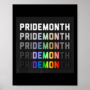 Poster Mois de la fierté Démon Premium _1 
