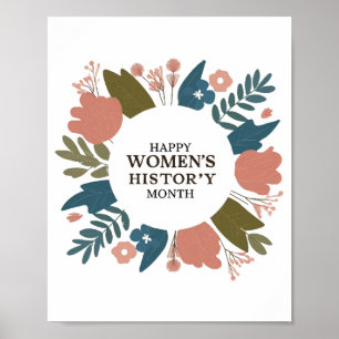 Poster Mois de l'histoire des femmes