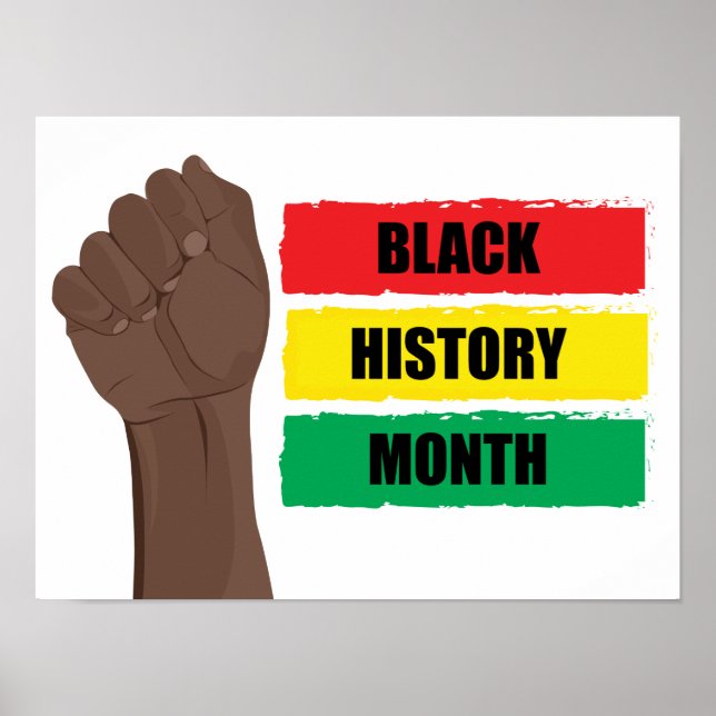 Poster Mois de l'histoire des Noirs (Devant)