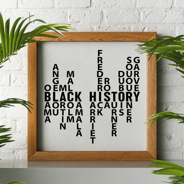 Poster Mois de l'histoire des Noirs (Créateur téléchargé)