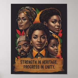 Poster Mois de l'histoire des Noirs