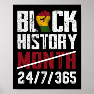Poster Mois de l'histoire des Noirs 247365 Cadeaux Afro-A