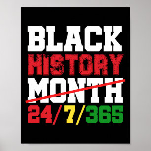 Poster Mois de l'histoire des Noirs 247365 Fierté noire A
