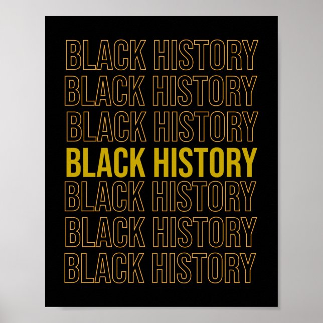 Poster Mois de l'histoire des Noirs (7) (Devant)