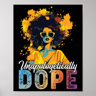 Poster Mois de l'histoire des Noirs Afrique Amérique Unap