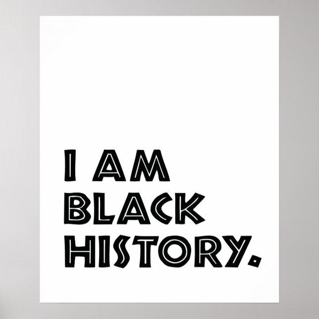 Poster Mois de l'histoire des Noirs Conception graphique  (Devant)