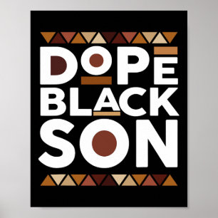 Poster Mois de l'histoire des Noirs Famille Correspondant