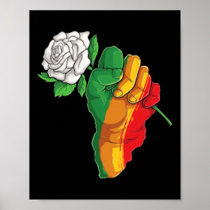 Poster Mois de l'histoire des Noirs Fierté afro-américain
