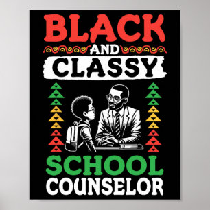 Poster Mois de l'histoire des Noirs Greffier de l'école d