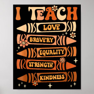 Poster Mois de l'histoire des Noirs J'enseigne Professeur