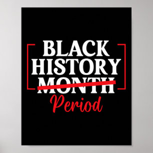 Poster Mois de l'histoire des Noirs Période Femmes afro-a