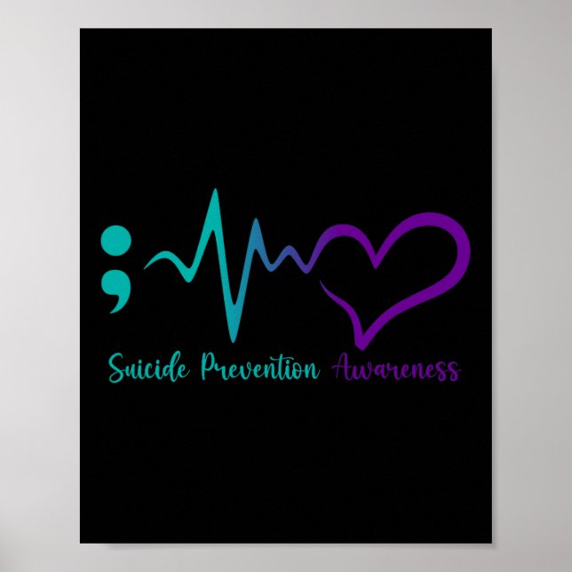 Poster Mois de sensibilisation à la prévention du suicide (Devant)