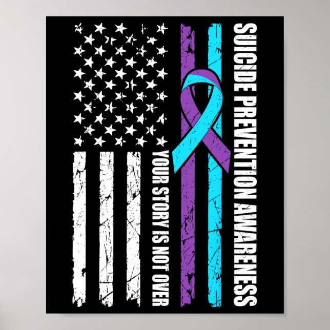 Poster Mois De Sensibilisation À La Prévention Du Suicide (Devant)