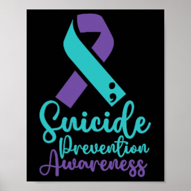 Poster Mois de sensibilisation à la prévention du suicide (Devant)