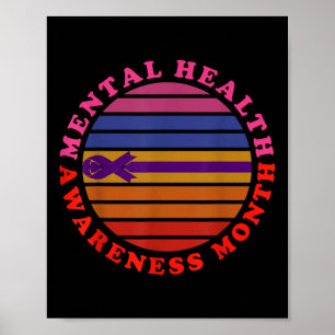 Poster Mois de sensibilisation à la santé mentale